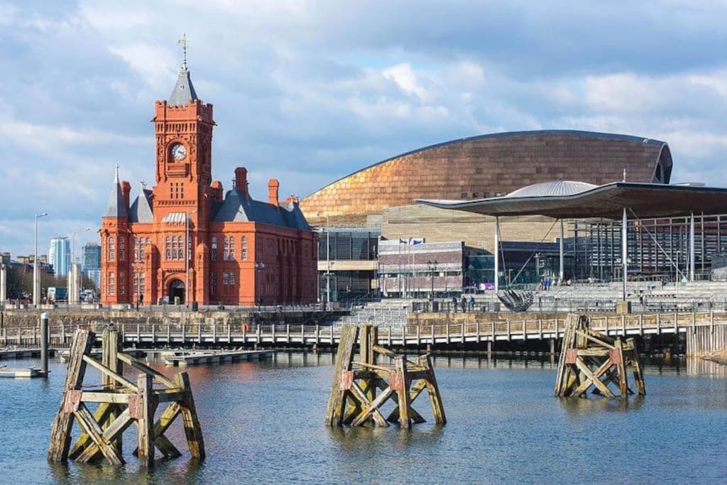 Апартаменты 3 Bed Flat Near To Cardiff And Cardiff Bay Экстерьер фото